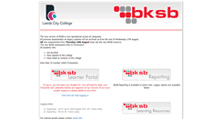 Desktop Screenshot of bksb.leedscitycollege.ac.uk